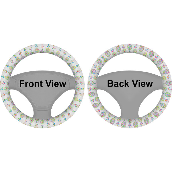 Dreamcatcher Steering Wheel Cover- Front and Back