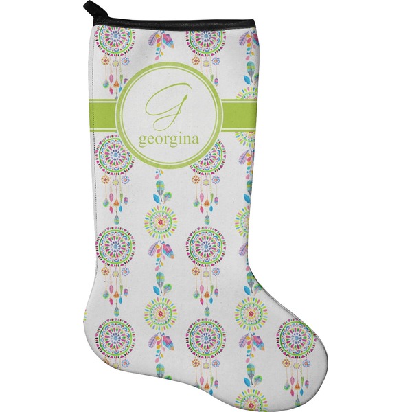 Custom Dreamcatcher Holiday Stocking - Neoprene (Personalized)
