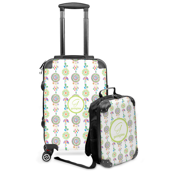 Custom Dreamcatcher Kids 2-Piece Luggage Set - Suitcase & Backpack (Personalized)