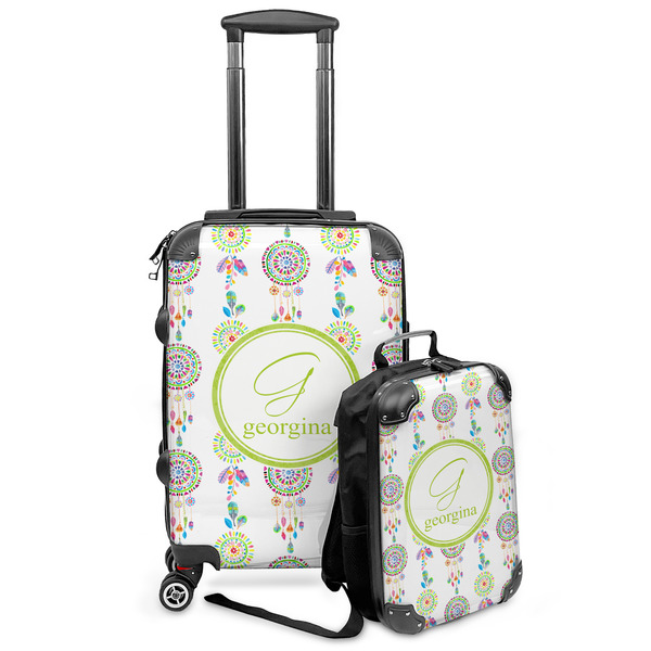 Custom Dreamcatcher Kids 2-Piece Luggage Set - Suitcase & Backpack (Personalized)