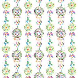Dreamcatcher Fabric by the Yard - Spun Polyester Poplin