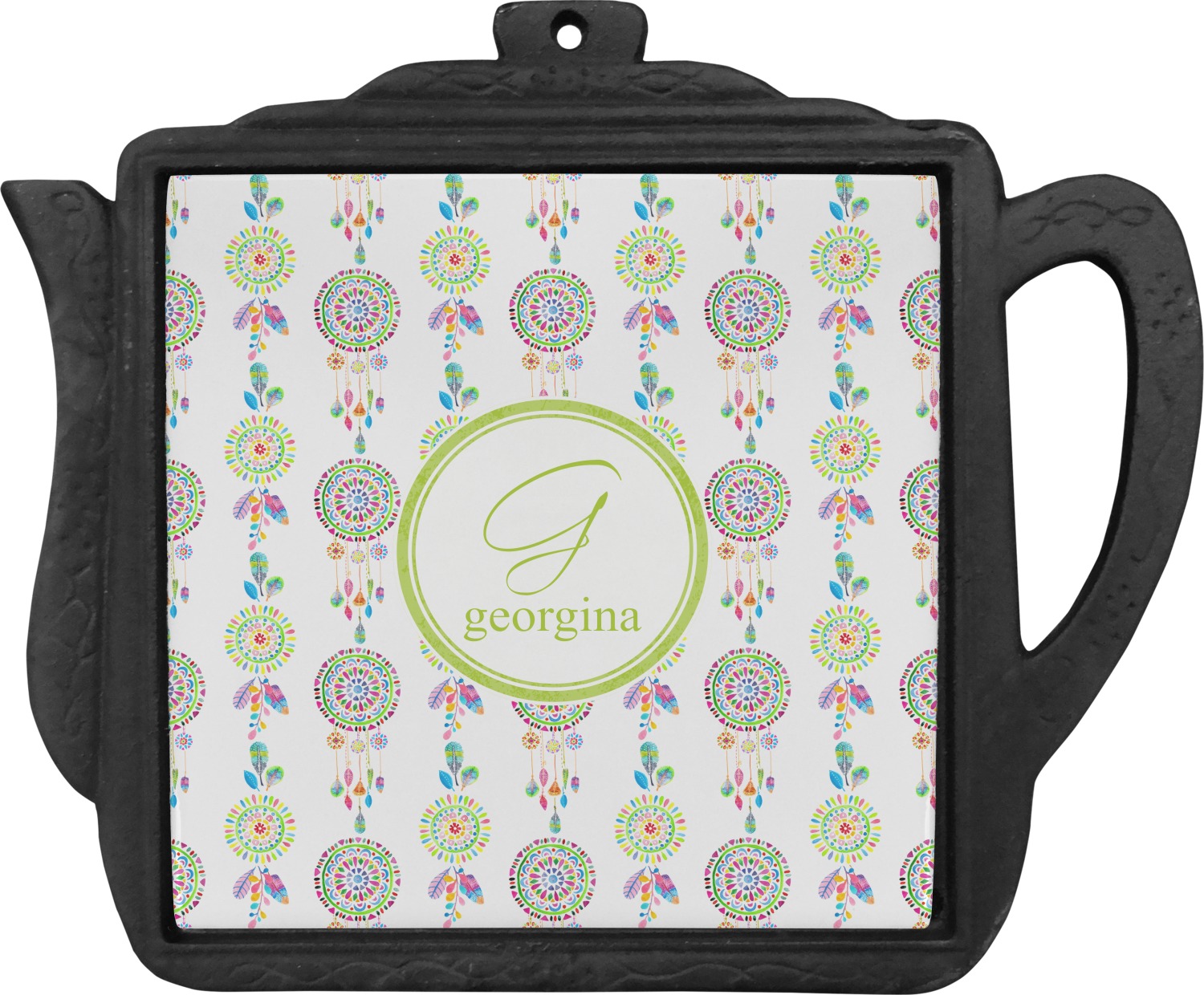Dreamcatcher Teapot Trivet (Personalized) YouCustomizeIt