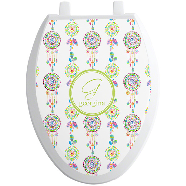 Dreamcatcher Toilet Seat Decal Elongated