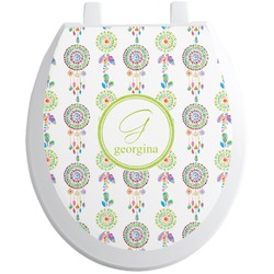 Dreamcatcher Toilet Seat Decal (Personalized)