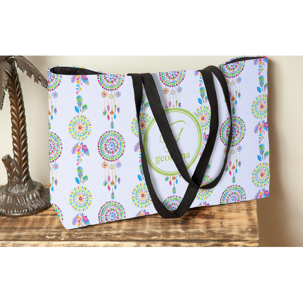 Dreamcatcher Tote w/Black Handles - Lifestyle View