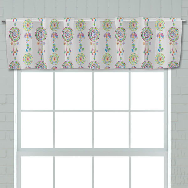 Dreamcatcher Valance - Closeup on window