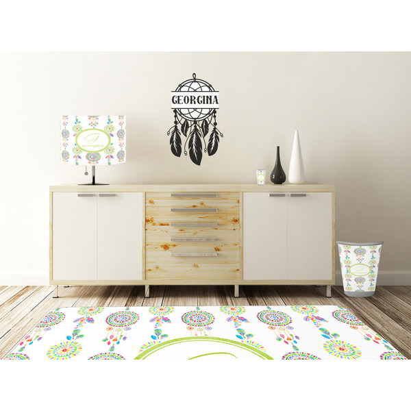 Dreamcatcher Wall Graphic Decal Wooden Desk