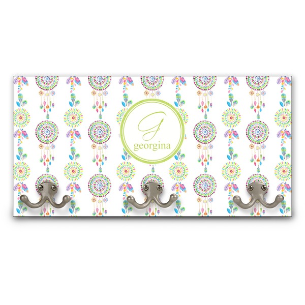 Custom Dreamcatcher Wall Mounted Coat Rack (Personalized)