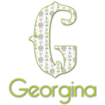 Dreamcatcher Name & Initial Decal - Custom Sized (Personalized)