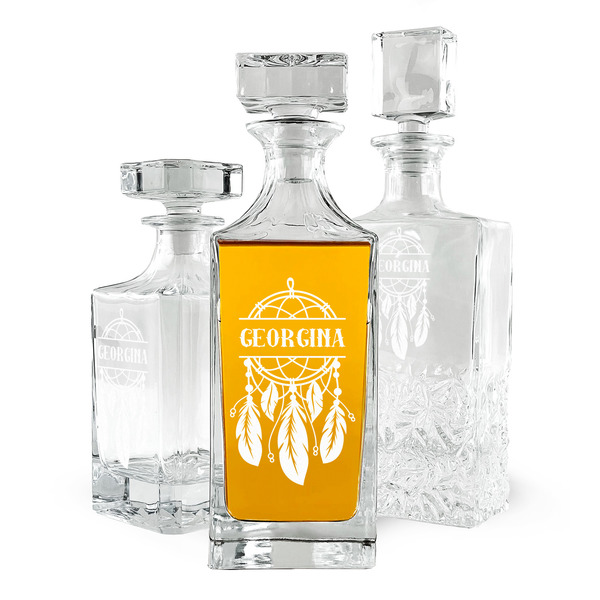 Custom Dreamcatcher Whiskey Decanter (Personalized)