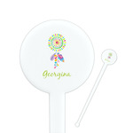 Dreamcatcher Round Plastic Stir Sticks (Personalized)