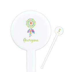Dreamcatcher Round Plastic Stir Sticks (Personalized)