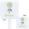 Dreamcatcher White Plastic Stir Stick - Double Sided - Approval