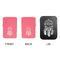 Dreamcatcher Windproof Lighters - Pink, Double Sided, w Lid - APPROVAL
