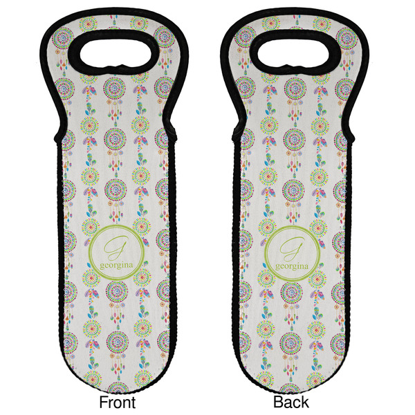 Dreamcatcher Wine Tote Front & Back