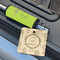 Dreamcatcher Wood Luggage Tags - Square - Lifestyle