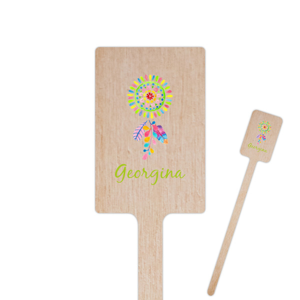 Custom Dreamcatcher Rectangle Wooden Stir Sticks (Personalized)