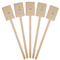 Dreamcatcher Wooden 6.25" Stir Stick - Rectangular - Fan View