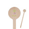 Dreamcatcher Wooden 6" Stir Stick - Round - Closeup