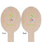 Dreamcatcher Wooden Food Pick - Oval - Double Sided - Front & Back