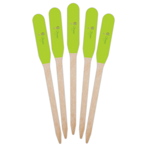 Dreamcatcher Wooden Food Pick - Paddle - Fan View