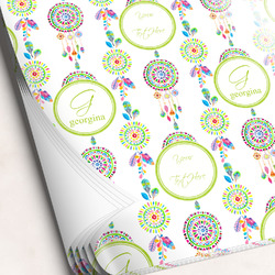 Dreamcatcher Wrapping Paper Sheets (Personalized)
