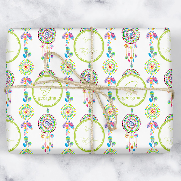 Custom Dreamcatcher Wrapping Paper (Personalized)