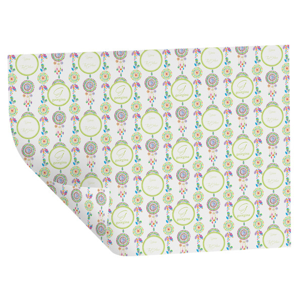 Dreamcatcher Wrapping Paper Sheet - Double Sided - Folded