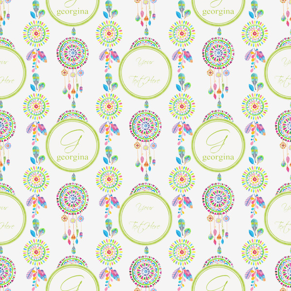 Dreamcatcher Wrapping Paper Square