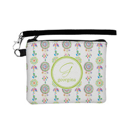 Dreamcatcher Wristlet ID Case w/ Name and Initial