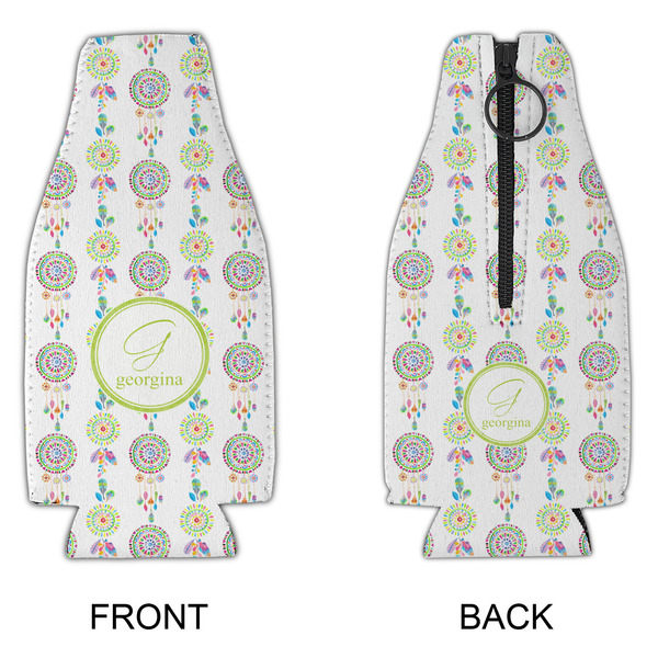 Dreamcatcher Zipper Bottle Cooler - APPROVAL