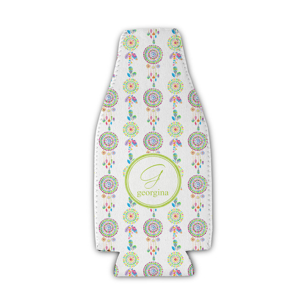 Custom Dreamcatcher Zipper Bottle Cooler (Personalized)