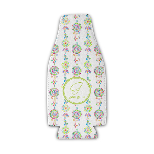 Dreamcatcher Zipper Bottle Cooler - Set of 4 - FRONT