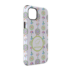 Dreamcatcher iPhone Case - Rubber Lined - iPhone 14 Pro (Personalized)