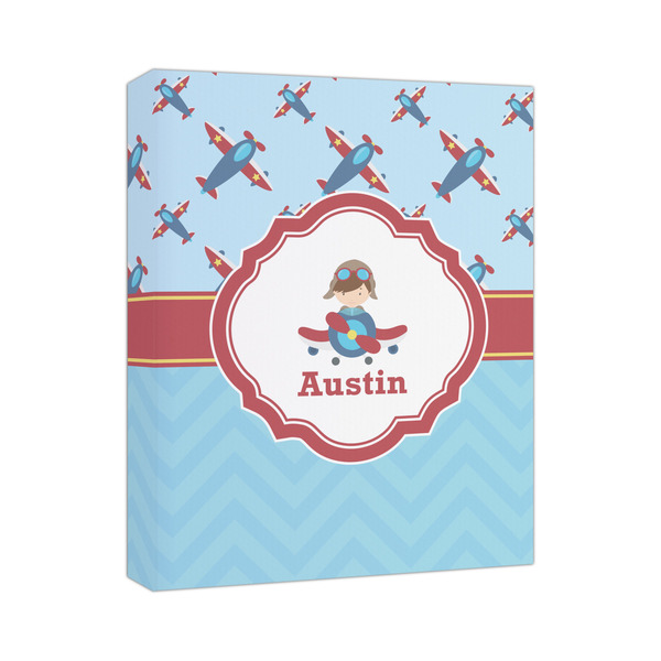 Custom Airplane Theme Canvas Print - 11x14 (Personalized)