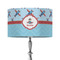 Airplane Theme 12" Drum Lamp Shade - Fabric (Personalized)
