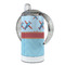 Airplane Theme 12 oz Stainless Steel Sippy Cups - FULL (back angle)
