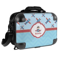 Airplane Theme Hard Shell Briefcase (Personalized)