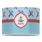 Airplane Theme 16" Drum Lampshade - FRONT (Poly Film)
