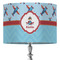 Airplane Theme 16" Drum Lamp Shade - Fabric (Personalized)