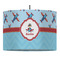 Airplane Theme Drum Pendant Lamp (Personalized)
