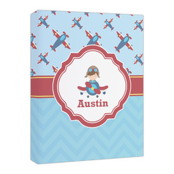 Airplane Theme Canvas Print - 16x20 (Personalized)