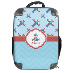 Airplane Theme Hard Shell Backpack (Personalized)