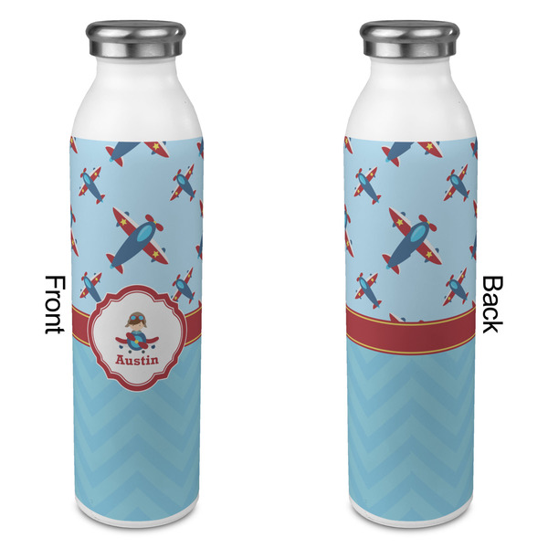 Airplane Theme 20oz Water Bottles - Full Print - Approval