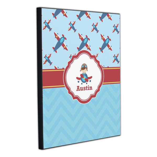 Airplane Theme 20x24 Wood Print - Angle View