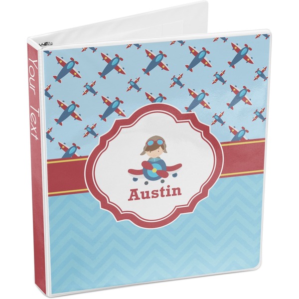 Airplane Theme 3-Ring Binder 3/4 - Main