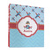 Airplane Theme 3 Ring Binders - Full Wrap - 1" - FRONT
