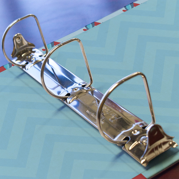 Airplane Theme 3 Ring Binders - Full Wrap - 2" - DETAIL