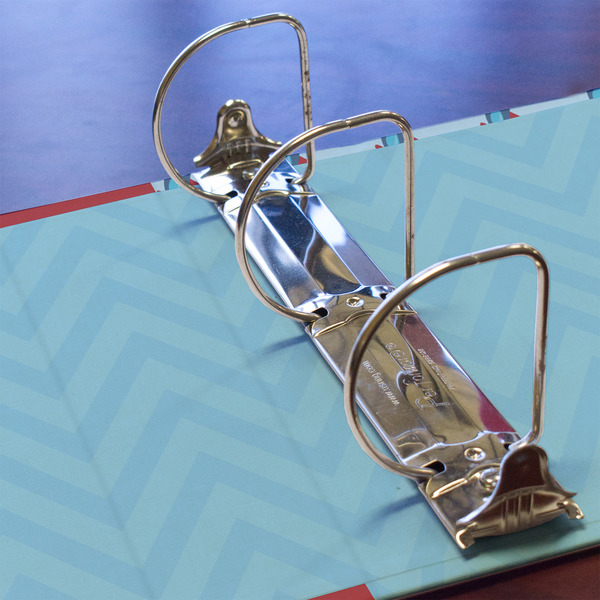 Airplane Theme 3 Ring Binders - Full Wrap - 3" - DETAIL