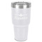 Airplane Theme 30 oz Stainless Steel Tumbler - White - Single-Sided (Personalized)